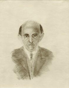 Selvportrett av Arnold Schönberg
