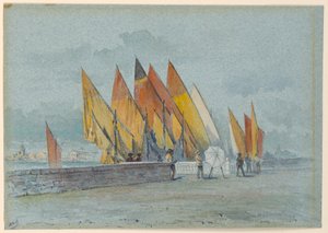 Langs en kanal av Arnold William Brunner