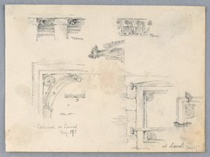 Arkitektoniske detaljer av Arnold William Brunner