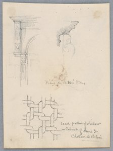Arkitektoniske detaljer Fra huset til Diane de Poitiers av Arnold William Brunner
