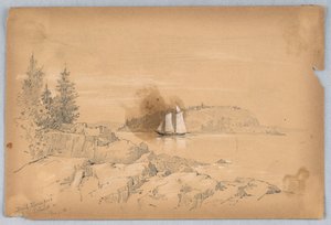 Bald Porcupine Island av Arnold William Brunner