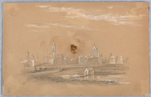 Byens skyline av Arnold William Brunner