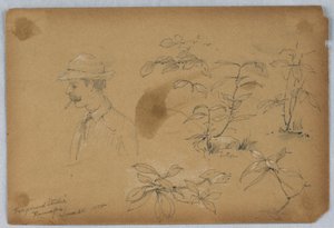 Forgrunnsstudier, Ramapo av Arnold William Brunner