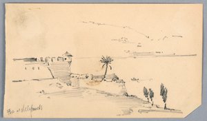Fort ved Villefranche av Arnold William Brunner