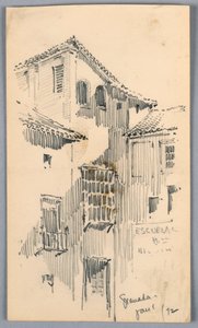 Hus i Granada av Arnold William Brunner