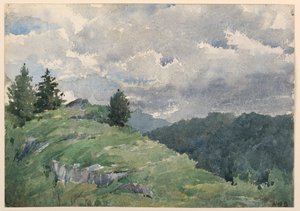 Landskap av Arnold William Brunner