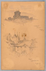 Nyon, katedralen i Genève av Arnold William Brunner