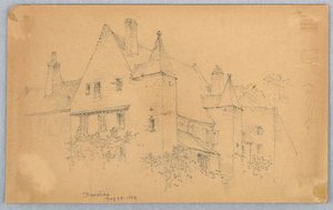 Skisse av Beaulieu av Arnold William Brunner
