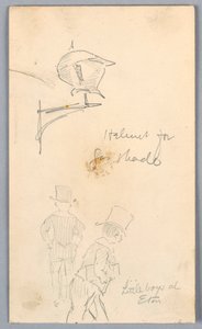 Sketch of Helmet and Men at Eton   1259580   no       norwegian Successfully Translated  Original: Portret van Karel Philips de Rodoan Translat: Portret van Karel Philips de Rodoan 1331046 no norwegian Successfully Translated Original: Design for Panel Dec av Arnold William Brunner