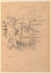 Liten fiskehavn av Arnold William Brunner