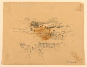 Square i Tanger av Arnold William Brunner