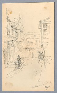 Gatescene av Arnold William Brunner