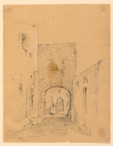Gate i Tanger av Arnold William Brunner
