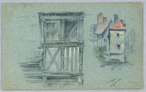To skisser av Lisieux av Arnold William Brunner