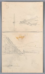 To skisser av Ridges av Arnold William Brunner