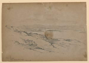 Utsikt nordover fra Green Mountain av Arnold William Brunner
