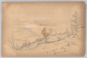 Utsikt fra Green Mountain av Arnold William Brunner