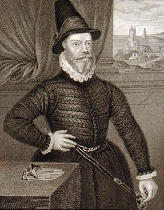 Portrett av James Douglas, 4. jarl av Morton (ca. 1516-1581), fra 