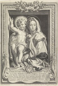 Maria med Kristusbarnet Spes Nostra Salve (tittel på objekt)