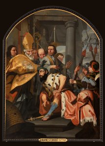 Sognekirke (Sognekirken Vår Frue). Interiør. maleri. Arnold Van Westerhout.
