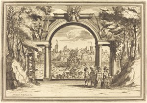 Grekeren i Troja: Plate 1 av Arnold von Westerhout