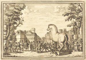 Grekeren i Troja: Plate 4 av Arnold von Westerhout