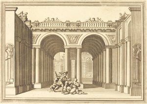Grekeren i Troja: Plate 9 av Arnold von Westerhout