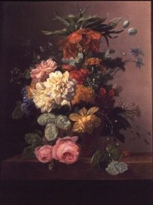 Stilleben av blomster (par til 63509)