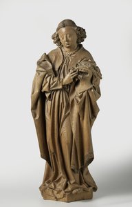 Engel med Arma Christi, ca. 1480 (eik) av Arnt von Zwolle