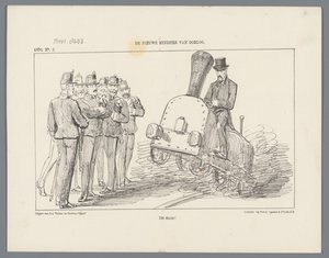 Rapport om besøket av Hans Majestet Kong Willem III i Rotterdam, fra 28.–31. juli 1851, som kunngjort i Rotterdamsche Courant av 29. og 31. juli og 1. august 1851 (tittel på objekt) av Arrenberg and Van Reyn