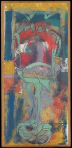Uten tittel, ca. 1946 (olje på lerret) av Arshile Gorky