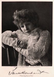 Sarah Bernhardt , fransk skuespillerinne, 1901. av Art Photogravure Co