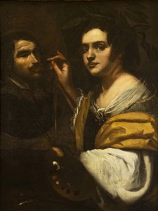 Selvportrett, 1637. av Artemisia Gentileschi