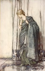 Helena, illustrasjon fra 'Midsummer Nights Dream' av William Shakespeare