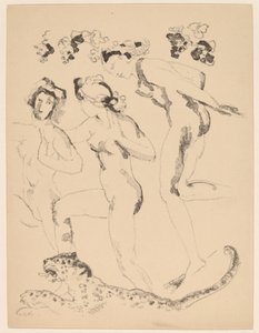 bakchanter av Arthur B. Davies