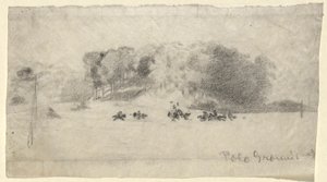 Polo Grounds av Arthur B. Davies