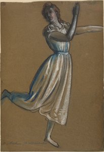Kvinne danser av Arthur B. Davies