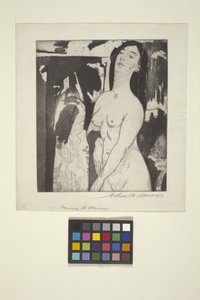 Doorway To Illusion (etsing og akvatint) av Arthur Bowen Davies