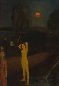 Måne med hel sløyfe av Arthur Bowen Davies