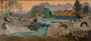 Søvnen ligger perfekt i dem, 1908