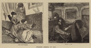 Krysser Amerika med jernbane av Arthur Boyd Houghton