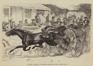 Graphic America, Trav, Eighth Avenue, New York av Arthur Boyd Houghton