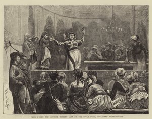 Paris under kommunen, kvinneklubb ved Boule Noire, Boulevard Rochechouart