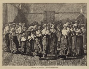 Shakere på møte, den religiøse dansen