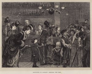 Skisser i London, før baren