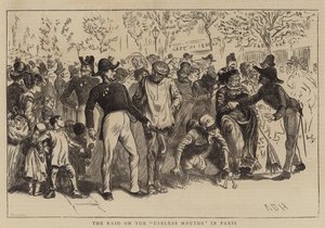 Raidet på de ubrukelige munnene i Paris av Arthur Boyd Houghton