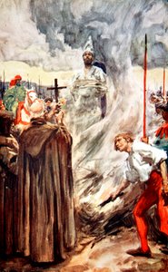 Brenningen av John Huss, 6. juli 1415 1913.
