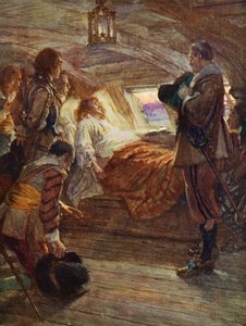 Sir Francis Drakes død av Arthur David (after) McCormick