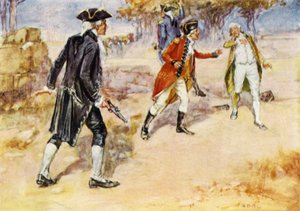 Duell mellom Warren Hastings og Philip Francis av Arthur David McCormick