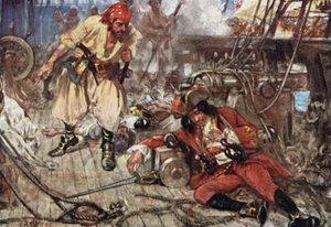 En Stephenson ... sverget til ham og ba ham reise seg og kjempe som en mann av Arthur David McCormick